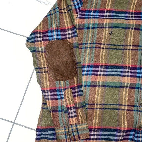 Polo Ralph Lauren Men’s Big and Tall Plaid Button Shirt - Picture 5 of 12